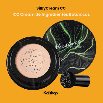 1+1 GRATIS - Base de maquillaje SilkyCream CC + Brocha de Regalo