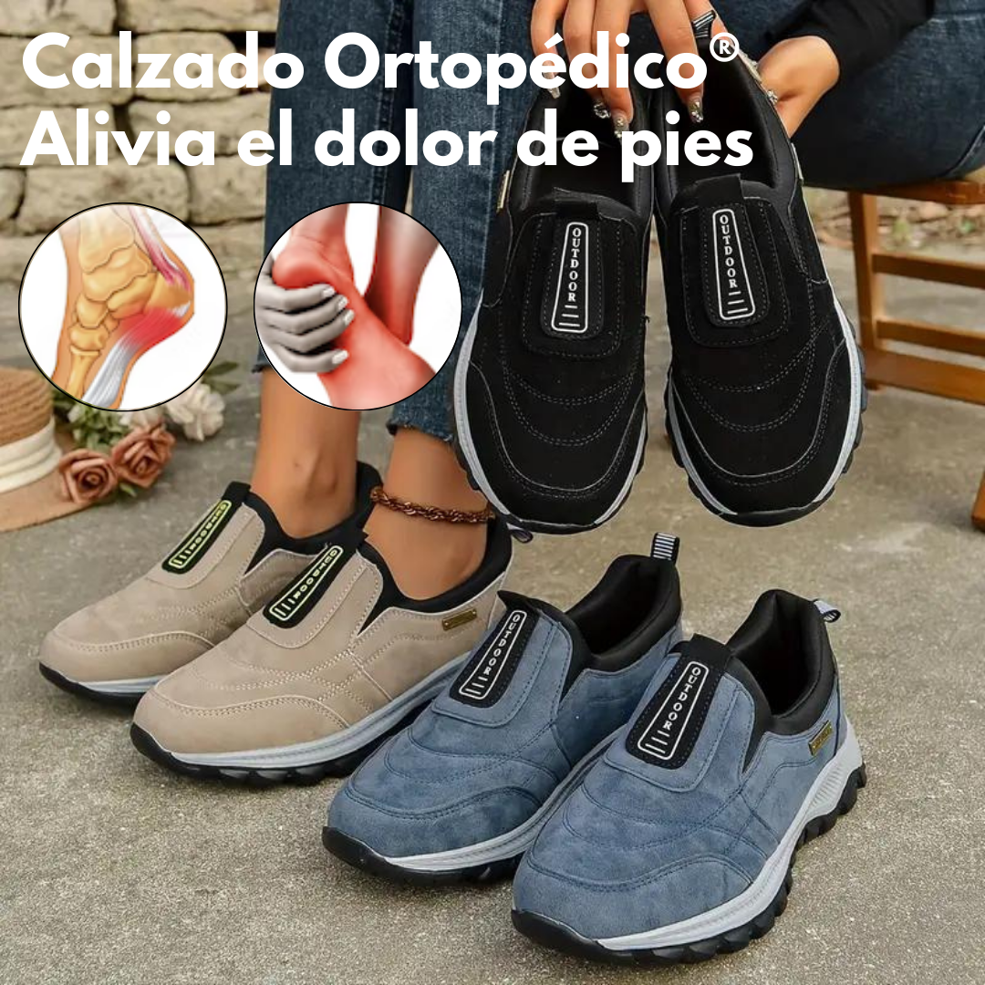 OrthoComfy® Deportivas Ortopédicas + Plantilla Gel GRATIS