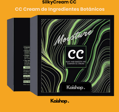 1+1 GRATIS - Base de maquillaje SilkyCream CC + Brocha de Regalo