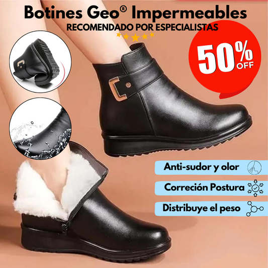 Botines Geo de Cuero® Ergonomía y Comfort