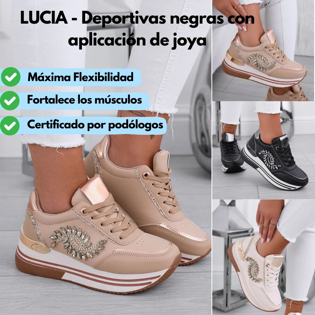 LUCIA - Deportivas Ergonómicas con Aplicación de Joya